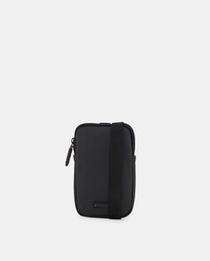 Черная водостойкая сумка для мобильного телефона со съемным ремнем через плечо Jo &amp; Mr. Joe, черный