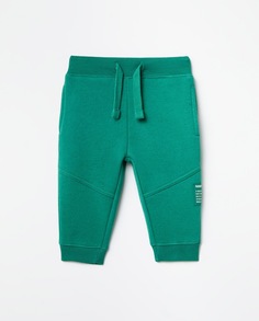 Плюшевые спортивные штаны для мальчика Sfera, темно-зеленый (Sfera)