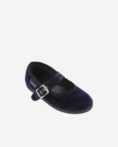 Туфли Мэри Джейн для девочки с застежкой на пряжку Victoria, темно-синий