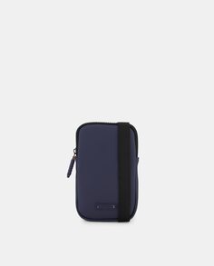 Синяя водостойкая сумка для мобильного телефона со съемным ремнем через плечо Jo &amp; Mr. Joe, синий