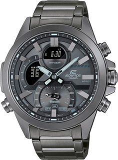 Японские наручные мужские часы Casio ECB-30DC-1B. Коллекция Edifice