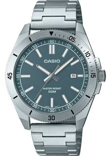 Японские наручные мужские часы Casio MTP-B155D-3E. Коллекция Analog