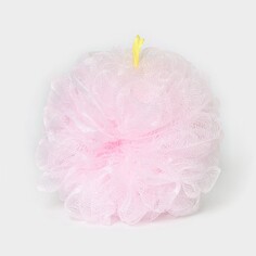 Мочалка - шар для тела cupellia spa, 50 гр, цвет розовый NO Brand