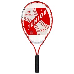 Ракетка для большого тенниса детская boshika junior, алюминий, 23&#39;&#39;, цвет красный