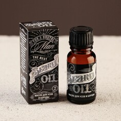 Масло для усов и бороды beard oil, 10 мл NO Brand