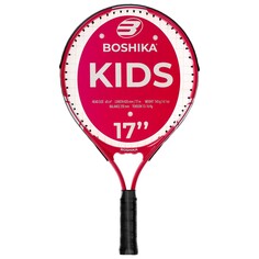 Ракетка для большого тенниса детская boshika kids, алюминий, 17&#39;&#39;, цвет розовый