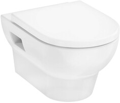 Подвесной безободковый унитаз с сиденьем Hansgrohe GladeLake S 60201450