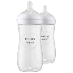 Бутылочки Бутылочка Philips Avent Бутылочка для кормления Philips Avent Natural Response SCY906/02, 330 мл, 2 шт, 3 мес+