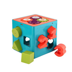 Развивающие игрушки Развивающая игрушка Let`s Be Child Кубик с сортером 2 в 1