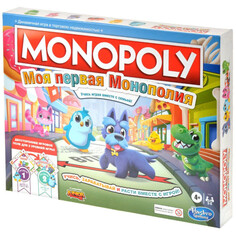 Настольные игры Hasbro Games Игра настольная Монополия Джуниор 2в1