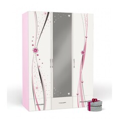 Шкафы Шкаф ABC-King 3-х дверный Princess с зеркалом