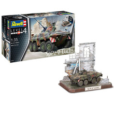 Сборные модели Revell Боевая разведывательная машина Рысь и Стена