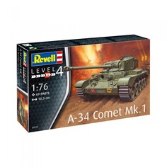 Сборные модели Revell Сборная модель Британский танк Комета A-34 Mk.1