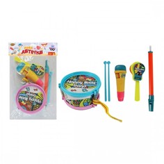 Музыкальные инструменты Музыкальный инструмент Наша Игрушка Набор (6 предметов)