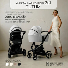 Коляски 2 в 1 Коляска AmaroBaby Tutum из экокожи 2 в 1