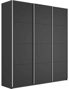 Шкаф Прайм 3 TM_L-180 Серый Диамант ЛДСП 1800*2300*570 Bravo