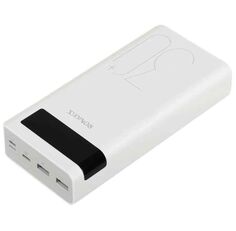 Внешний аккумулятор Romoss Sense 8PF 30000mAh 3A PD 2xUSB белый