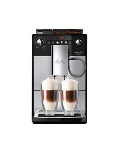 Кофемашина Melitta F 300 Latticia OT silver черный/серебристый