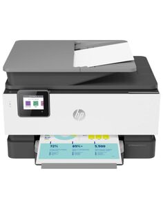 МФУ струйное HP Officejet Pro 9010 AiO (3UK83B) белый/серый