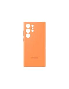 Чехол-накладка Samsung Silicone Cover для Galaxy S23 Ultra, оранжевый (EF-PS918TOEGRU)