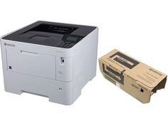 Принтер лазерный Kyocera P3145dn A4 Duplex Net белый (в комплекте: + картридж)