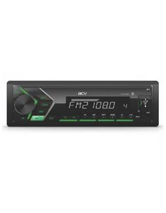 Автомагнитола ACV AVS-814BG 1din/зеленая/Bluetooth/USB/AUX/SD/FM/4*50