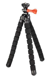 Штатив Hama Flex 2in1 универсальный черный алюминий (145гр.)