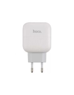 Сетевое зарядное устройство Hoco RC6, USB+Type-C, PD18+QC3.0, белый