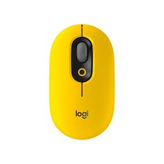 Мышь Logitech POP Mouse with emoji желтый/черный (910-006546)