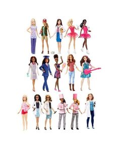 Кукла Barbie из серии «Кем быть?» MATTEL DVF50