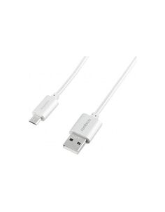 Кабель Rombica Twist Silver, USB - micro USB, текстиль, 1м, серебристый