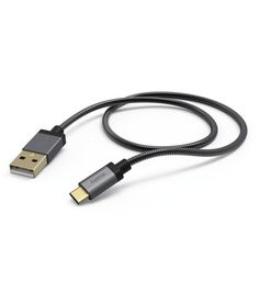 Кабель Hama 00173636 USB Type-C (m) USB A(m) 1.5м черный