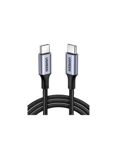 Кабель UGREEN US316 (70427) USB-C 2.0 to USB-C 2.0 5A Data Cable. 1 м. черный