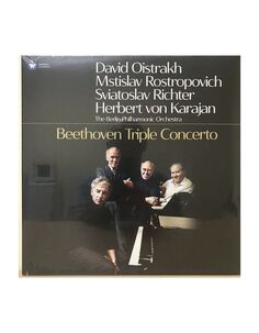 Виниловая пластинка David Oistrakh, Mstislav Rostropovich, Sviatoslav Richter, Berliner Philharmoniker/Herbert Von Karajan, Beethoven: Triple Concerto (0190295282066) Warner Music Classic