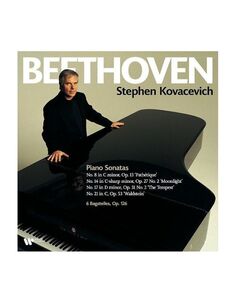 Виниловая пластинка Stephen Kovacevich, Beethoven: Piano Sonatas Nos. 8, 14, 17 & 21, Bagatelles Op. 126 (0190296741548) Warner Music Classic