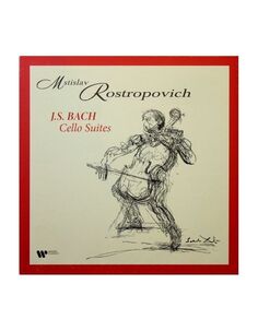 Виниловая пластинка Mstislav Rostropovich, Bach: The Cello Suites (0190295079147) Warner Music Classic