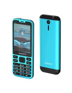 Мобильный телефон MAXVI X10 AQUA BLUE (2 SIM)