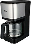 Капельная кофеварка BQ CM2007, черный-стальной
