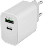 Зарядное устройство Rocket Space Pro, 20 W, USB-A/USB-C, белый (RWC504WH20SPP-AC)