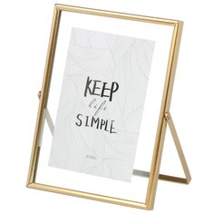 Фоторамка 15х20 см, 10 х 15 см, стекло, золотая, Y6-10474