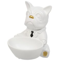 Фигурка декоративная Собака с чашей, 20х20х20 см, Y6-10547