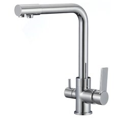 Смеситель для кухни, РМС, с картриджем, с подключением к фильтру, хром, SL130-015F