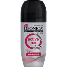 Дезодорант Deonica, PROpharma Active, для мужчин, ролик, 50 мл