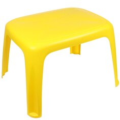 Столик детский полипропилен, 52х78х62 см, желтый, Радиан, 10200109