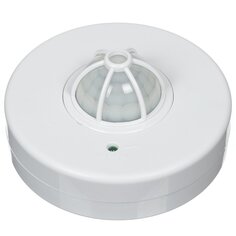 Датчик движения потолочный, 1100 Вт, 5-480 с, 2-8 м, 120°, 360 °, IP33, 5+ лк, TDM Electric, ДДП-01, SQ0324-0004