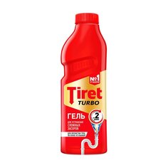 Средство от засоров Tiret, Turbo, гель, 1 л