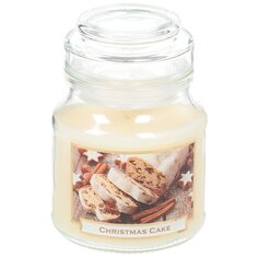 Свеча ароматизированная, 8х7.5 см, в баночке, Bartek Candles, Рождественский пирог