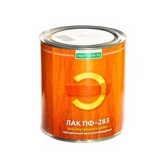 Лак Empils, ПФ-283, по дереву, глянцевый, пентафталевый, прозрачный, для внутренних работ, 2.4 кг Эмпилс