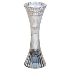 Подсвечник декоративный стекло, 1 свеча, 7х20 см, Y6-10433