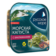 Капуста морская Санта Бремор По-Корейски с баклажанами, 200 г